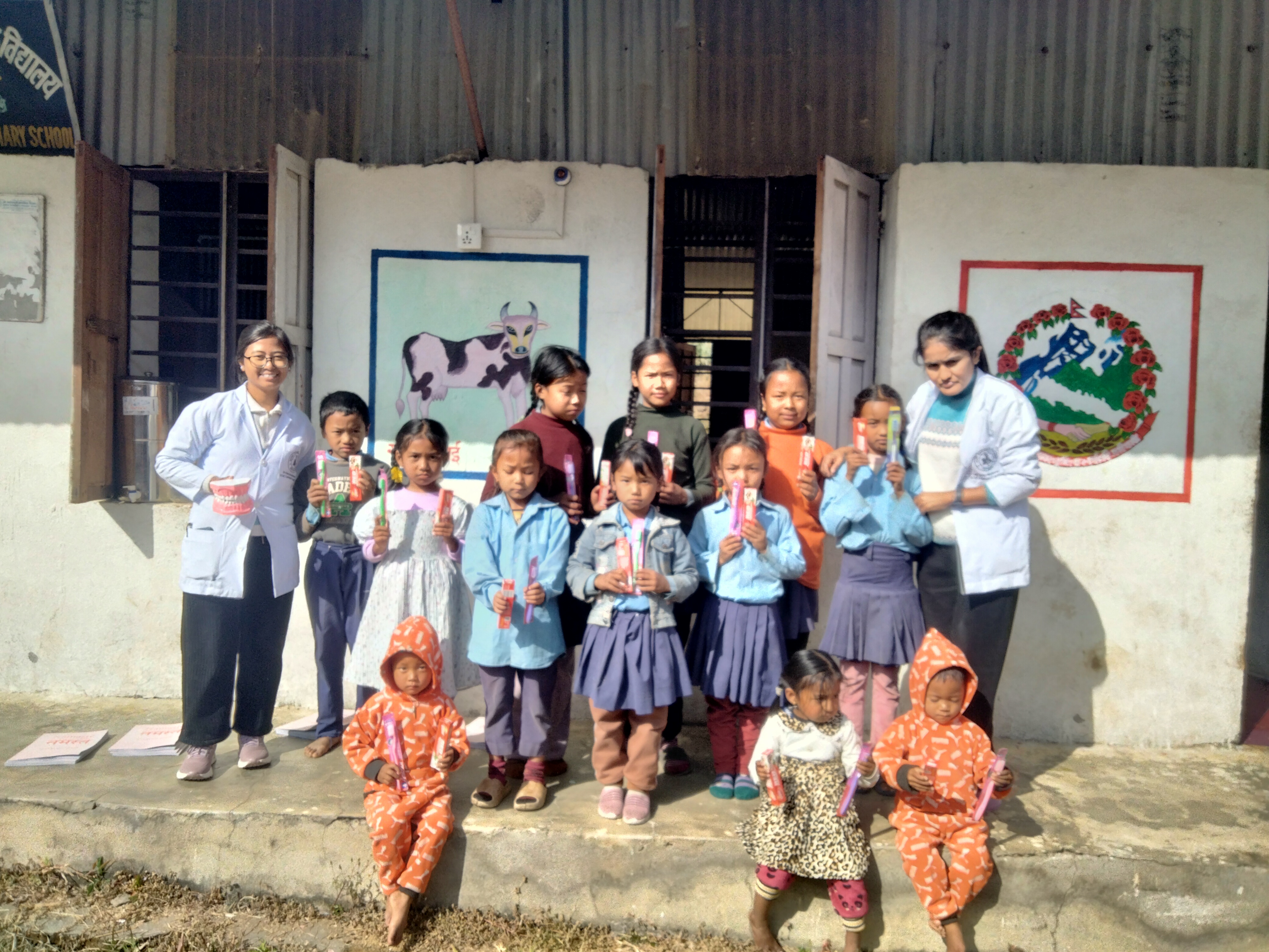A Small Step Toward Brighter Smiles: Our Dental Health Outreach Journey to 3 schools