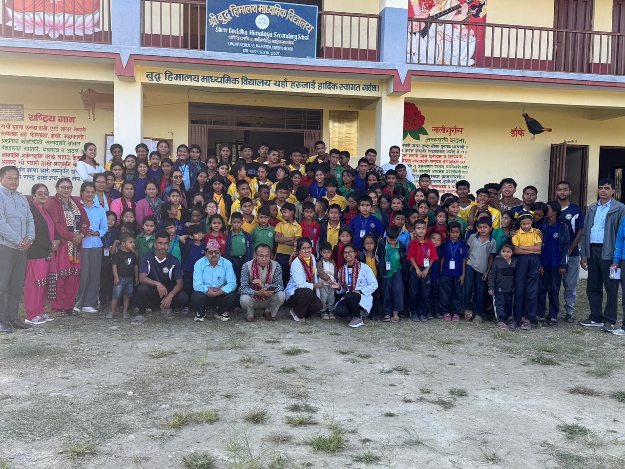 Free Dental Check-Up Camp at Shree Buddha Himalaya Secondary School